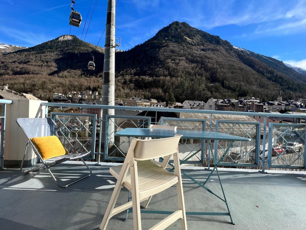 Centre Ville, T2 Avec Terrasse Et Parking Couvert. Cauterets Exterior photo